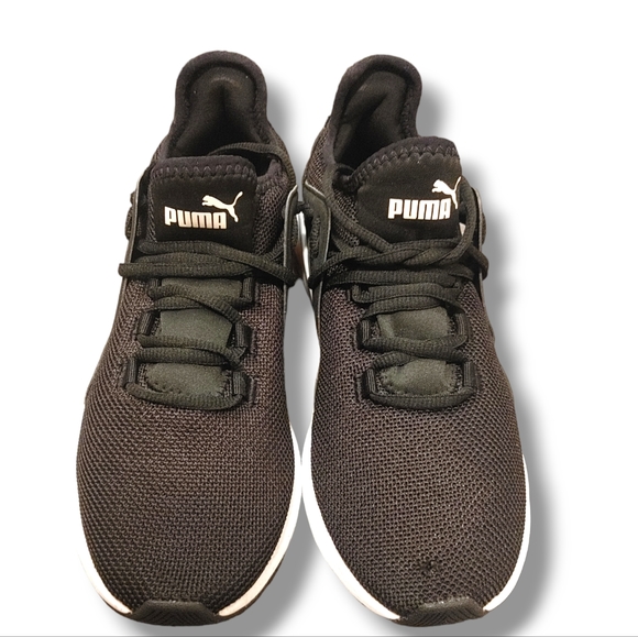 PUMA Black White ELECTRON STREET SNEAKER Size 8 - Picture 8 of 10